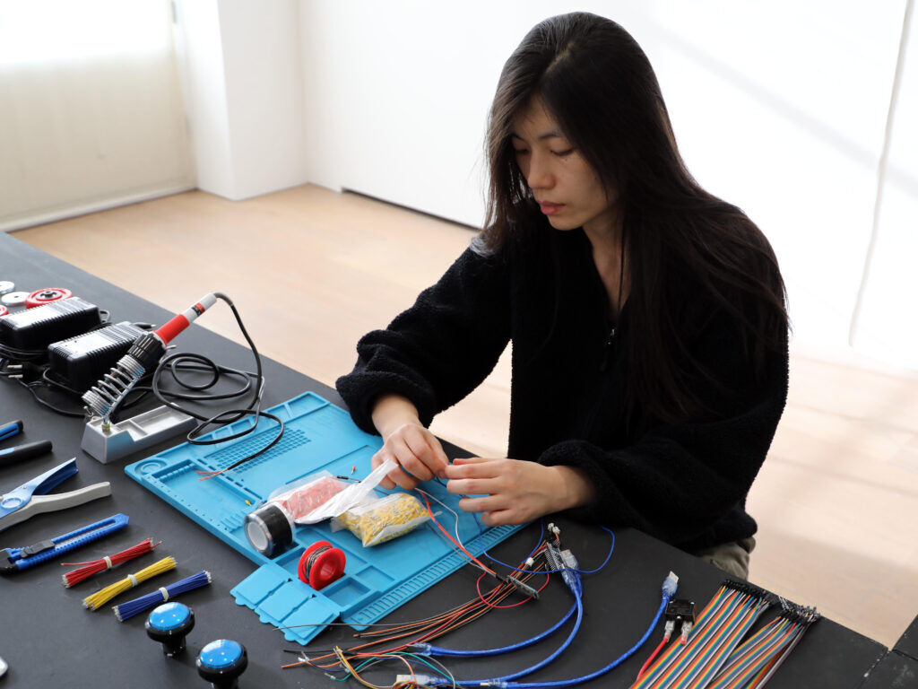 정금형 Geumhyung Jeong, Photo: Maria Bresciani